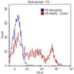 CD38 Antibody in Flow Cytometry (Flow)
