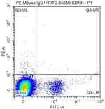 CD163 Antibody in Flow Cytometry (Flow)