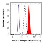 Phospho-CREB1 (Ser133) Antibody in Flow Cytometry (Flow)