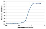 Human IgA (Heavy chain) Secondary Antibody in ELISA (ELISA)