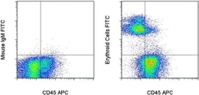 Erythroid Cells Antibody in Flow Cytometry (Flow)