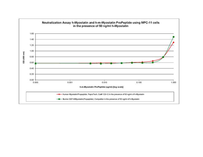 Human Myostatin Propeptide Protein in Bioactivity (Bioactivity)