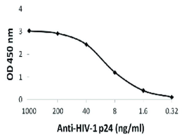 HIV-1 p24 Antibody in ELISA (ELISA)