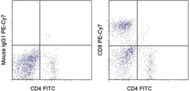 CD8a Antibody in Flow Cytometry (Flow)