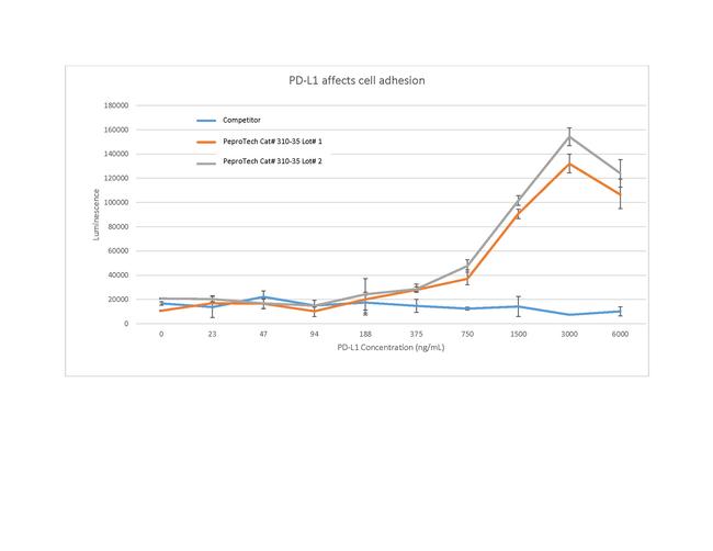 Human PD-L1 (B7-H1) Fc Protein in Bioactivity (Bioactivity)