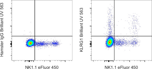 KLRG1 Antibody in Flow Cytometry (Flow)