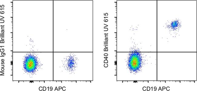 CD40 Antibody in Flow Cytometry (Flow)