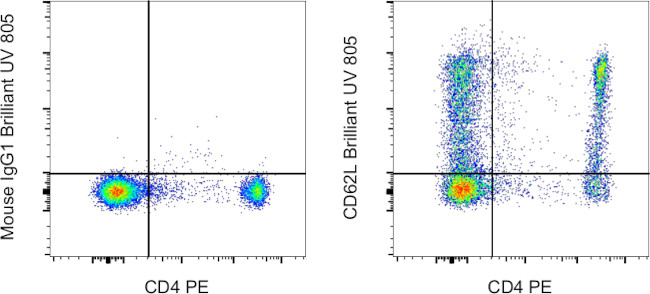 CD62L (L-Selectin) Antibody in Flow Cytometry (Flow)