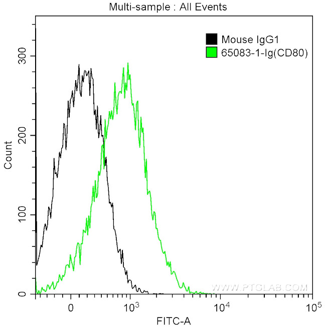CD80 (B7-1) Antibody in Flow Cytometry (Flow)