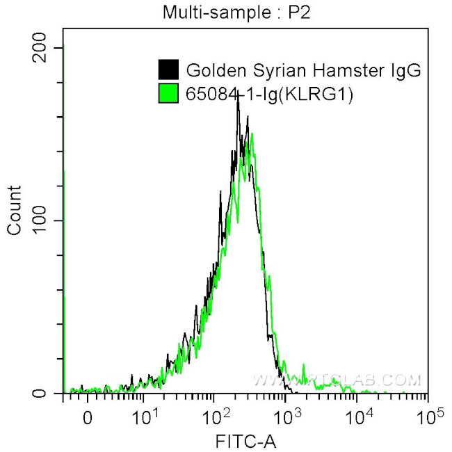 KLRG1 Antibody in Flow Cytometry (Flow)