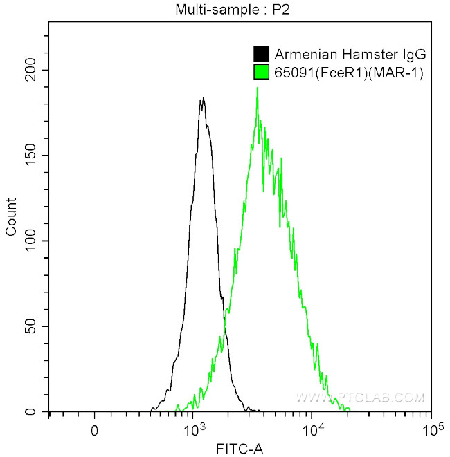FceR1 Antibody in Flow Cytometry (Flow)