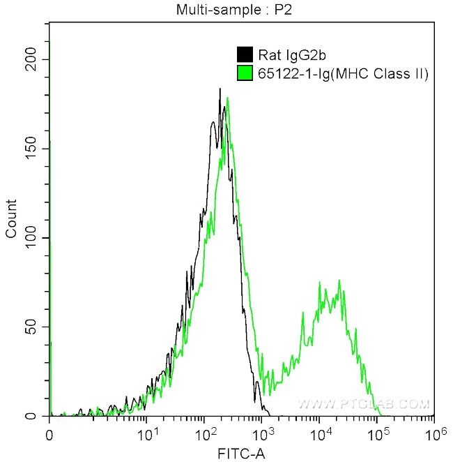 MHC Class II (I-A/I-E) Antibody in Flow Cytometry (Flow)