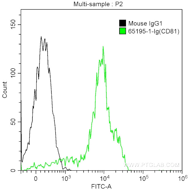 CD81 Antibody in Flow Cytometry (Flow)
