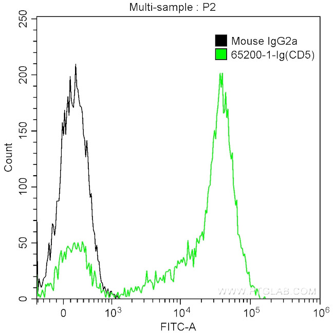 CD5 Antibody in Flow Cytometry (Flow)