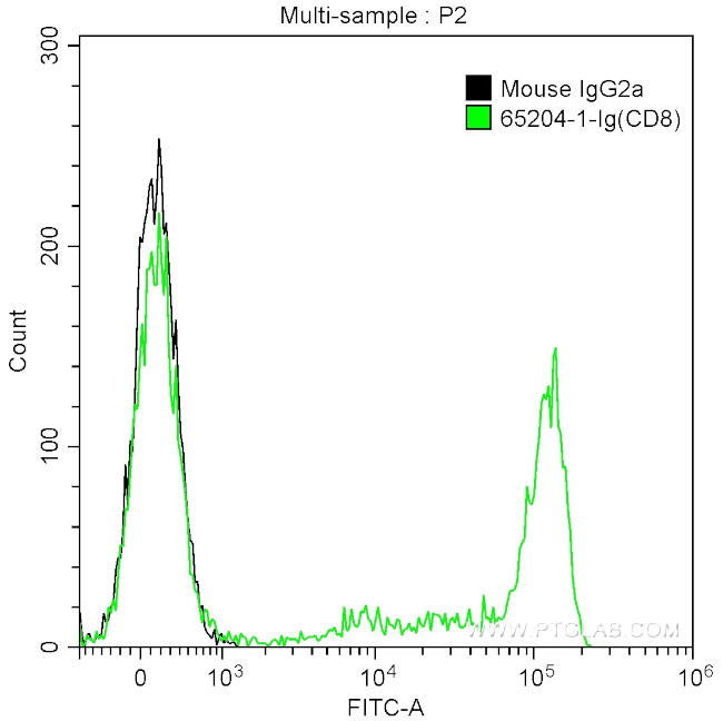 CD8 Antibody in Flow Cytometry (Flow)