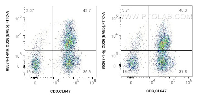 CD26 Antibody in Flow Cytometry (Flow)