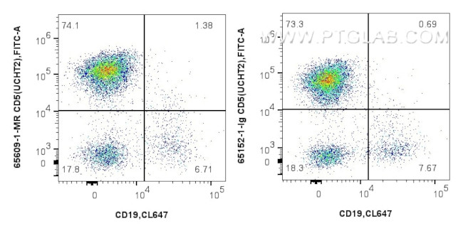 CD5 Antibody in Flow Cytometry (Flow)