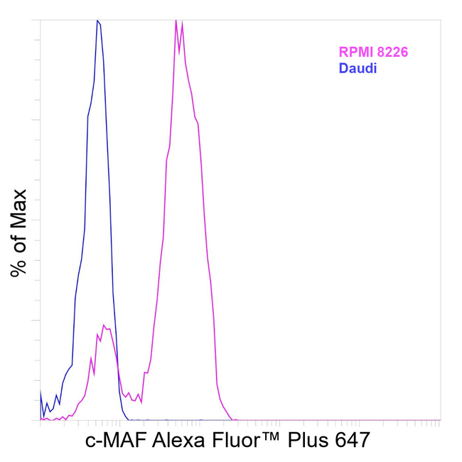 c-MAF Antibody in Flow Cytometry (Flow)