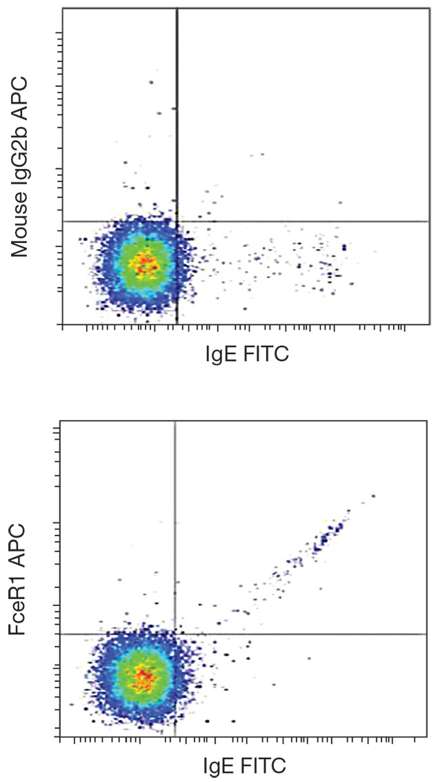 FceR1 alpha Antibody in Flow Cytometry (Flow)