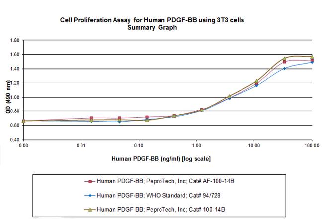 Human PDGF-BB, Animal-Free Protein in Bioactivity (Bioactivity)