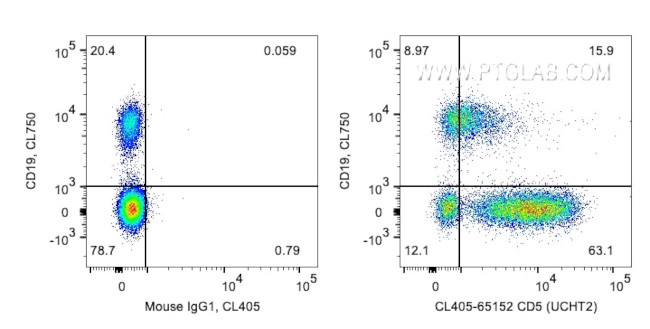 CD5 Antibody in Flow Cytometry (Flow)