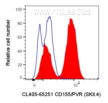 CD155/PVR Antibody in Flow Cytometry (Flow)