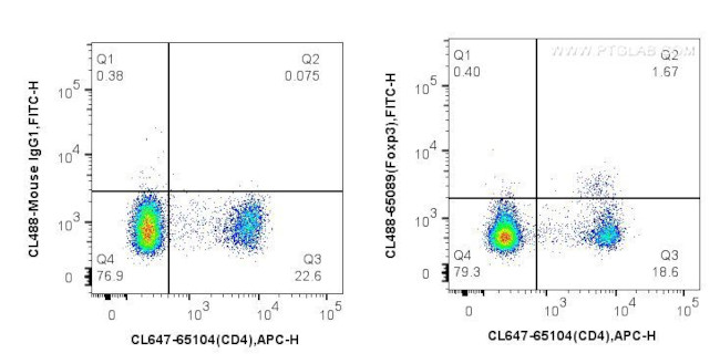 Foxp3 Antibody in Flow Cytometry (Flow)