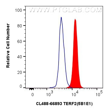TERF2 Antibody in Flow Cytometry (Flow)