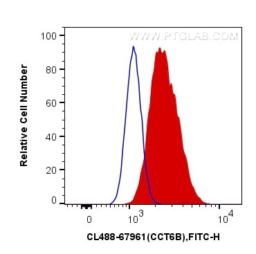 CCT6B Antibody in Flow Cytometry (Flow)