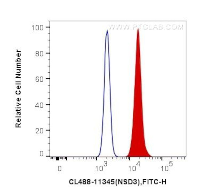 NSD3 Antibody in Flow Cytometry (Flow)