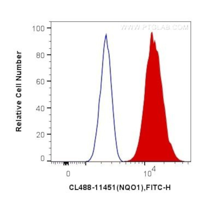 NQO1 Antibody in Flow Cytometry (Flow)