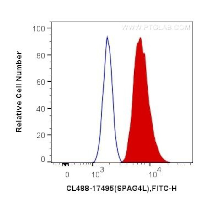SPAG4L Antibody in Flow Cytometry (Flow)
