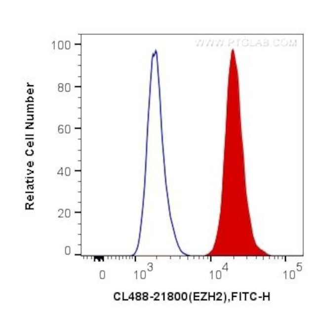 EZH2 Antibody in Flow Cytometry (Flow)