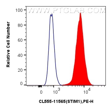 STIM1 Antibody in Flow Cytometry (Flow)