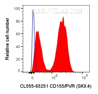 CD155/PVR Antibody in Flow Cytometry (Flow)
