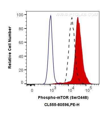 Phospho-mTOR (Ser2448) Antibody in Flow Cytometry (Flow)