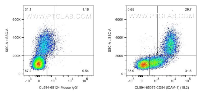 ICAM-1/CD54 Antibody in Flow Cytometry (Flow)