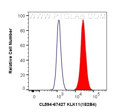 KLK11 Antibody in Flow Cytometry (Flow)