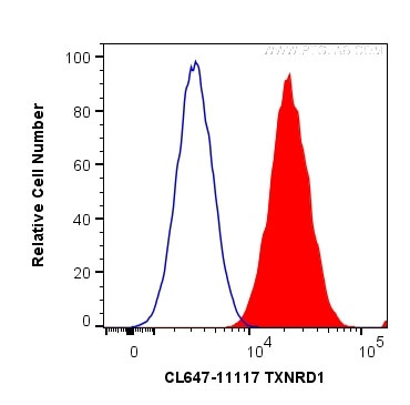 TXNRD1 Antibody in Flow Cytometry (Flow)