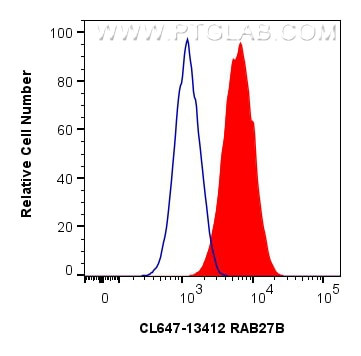 RAB27B Antibody in Flow Cytometry (Flow)