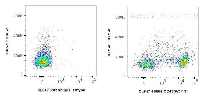 CD43 Antibody in Flow Cytometry (Flow)