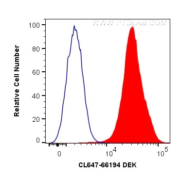 DEK Antibody in Flow Cytometry (Flow)