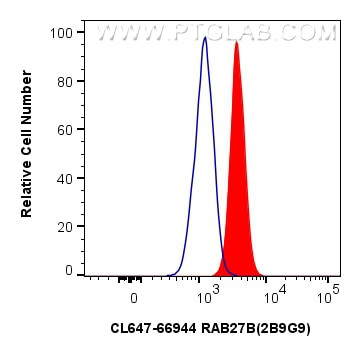 RAB27B Antibody in Flow Cytometry (Flow)