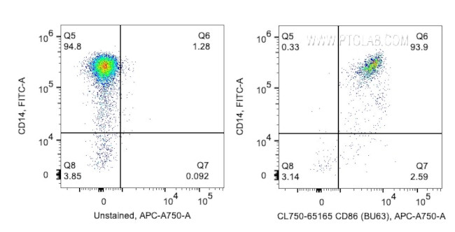 CD86 Antibody in Flow Cytometry (Flow)