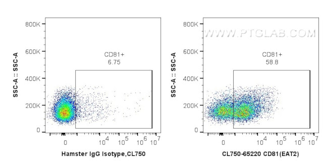 CD81 Antibody in Flow Cytometry (Flow)