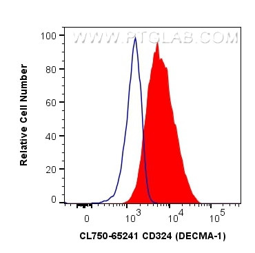 CD324 (E-cadherin) Antibody in Flow Cytometry (Flow)