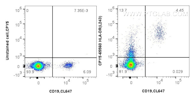 HLA-DR Antibody in Flow Cytometry (Flow)