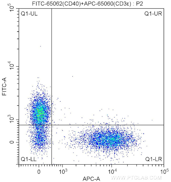 CD40 Antibody in Flow Cytometry (Flow)