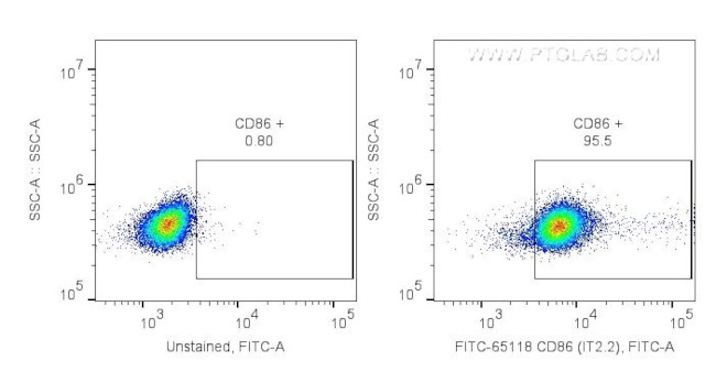CD86 Antibody in Flow Cytometry (Flow)
