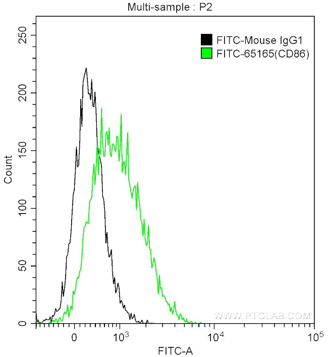 CD86 Antibody in Flow Cytometry (Flow)